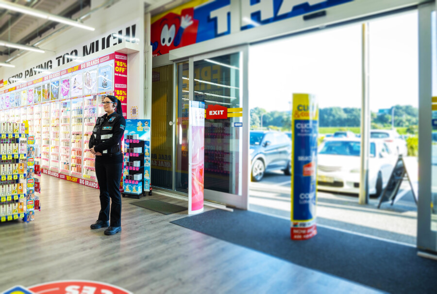 Security guard shop